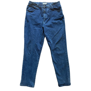 Weekend Edition Denim Blue Straight Leg Women's Jeans Size 16 Casual Streetwear